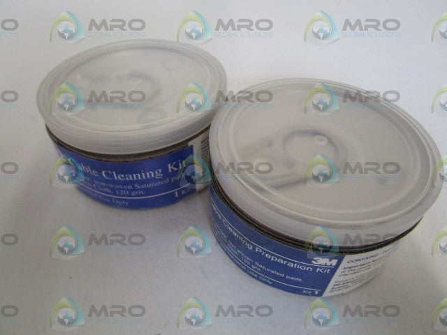 LOT OF 2 3M CABLE CLEANING KIT CC-2 *FACTORY SEALED*