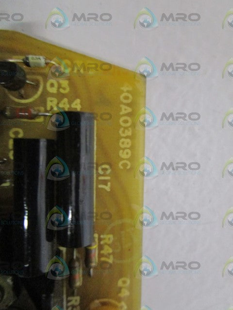 FISHER ROSEMOUNT OUTPUT BOARD 40A0389C *USED*