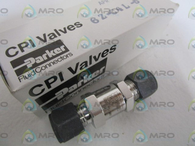 PARKER CPI VALVE 6Z-C4L-5-SS *NEW IN BOX*