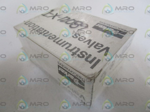 PARKER NEEDLE VALVE 6F-V8LN-SS *NEW IN BOX*