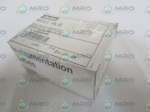PARKER NEEDLE VALVE 6F-V8LN-SS *NEW IN BOX*