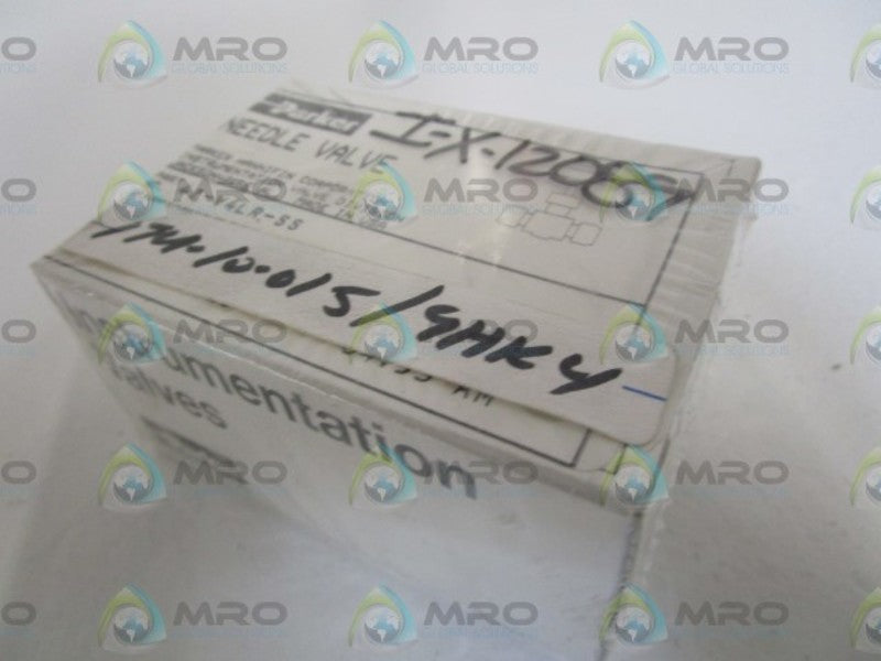 PARKER NEEDLE VALVE 4Z-V4LR-SS *NEW IN BOX*