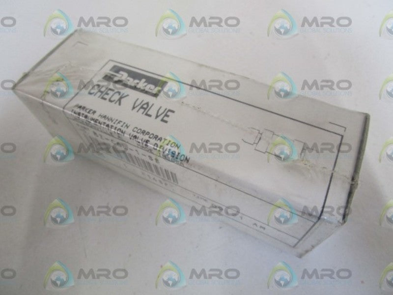 PARKER CHECK VALVE 8Z-C6L-1-SS *NEW IN BOX*
