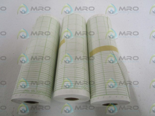 LOT OF 3 GRAPHIC CONTROLS RECORDING CHARTS 537104 *NEW IN BOX*