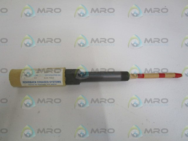 ROHRBACK COSASCO SYSTEMS LENGTH:8.25 030760 *NEW NO BOX*