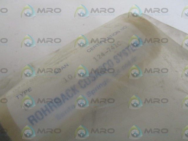 ROHRBACK COSASCO SYSTEMS LENGTH:9.25 030760 *NEW NO BOX*
