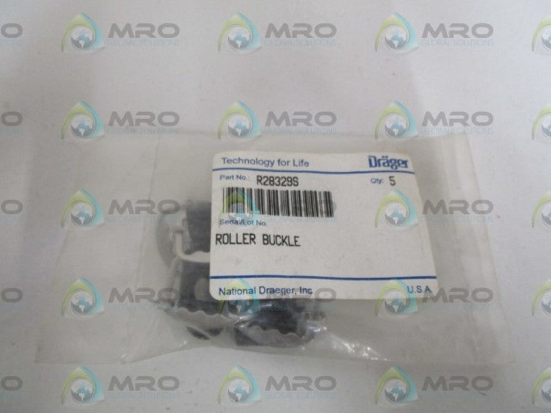 DRAGER ROLLER BUCKLE R28329S (PKG OF 5) * NEW IN FACTORY BAG *