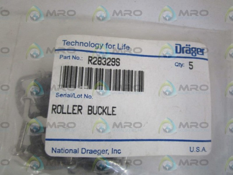 DRAGER ROLLER BUCKLE R28329S (PKG OF 5) * NEW IN FACTORY BAG *