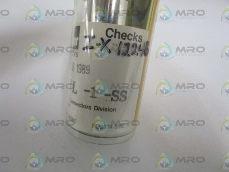 PARKER VALVE 8Z-C6L-1-SS *ORIGINAL PACKAGE*