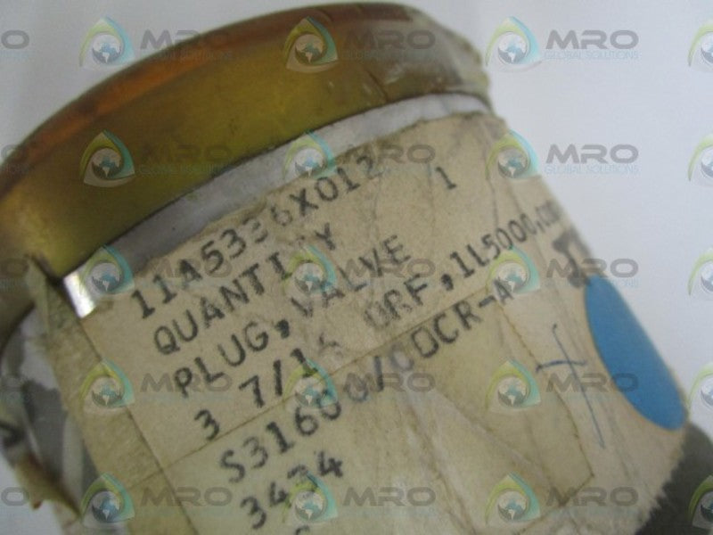 FISHER 3-7/16" VALVE PLUG 11A5336X012  NSNP