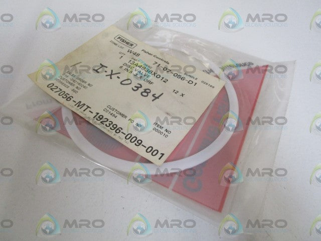 FISHER 12"X6" VALVE DISC 13A4936X012 * NEW IN FACTORY BAG *