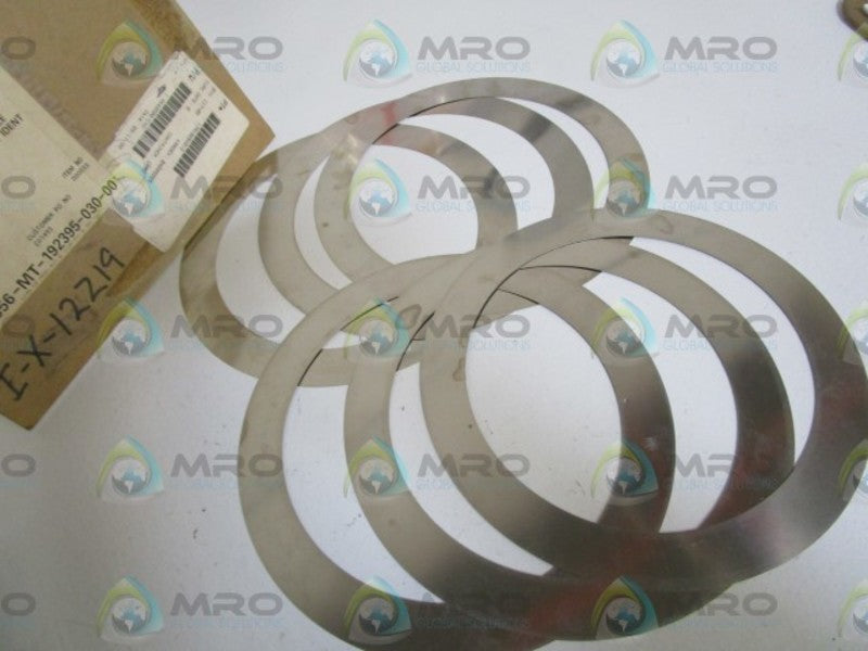 LOT OF 6 FISHER 8" TCM SHIM 17A1969X012 *NEW NO BOX*