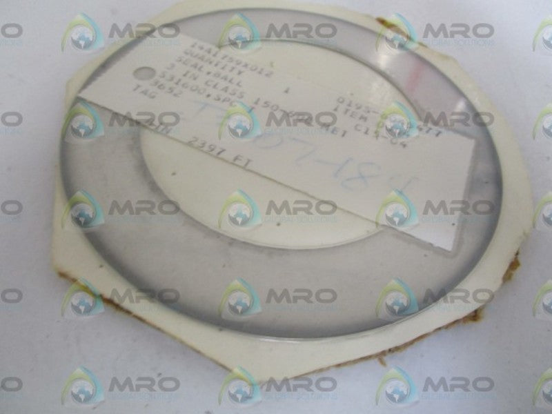 FISHER 3" BALL SEAL 14A1759X012 * NEW IN ORIGINAL PACKAGE *