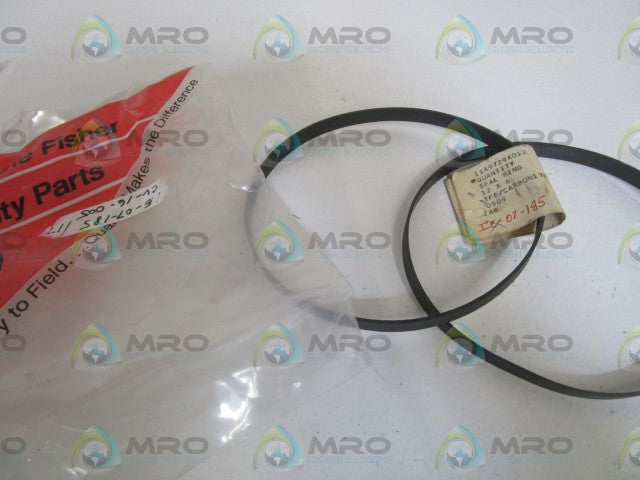 LOT OF 2 FISHER 12"X6" SEAL RING 11A9729X012 *NEW IN FACTORY BAG*
