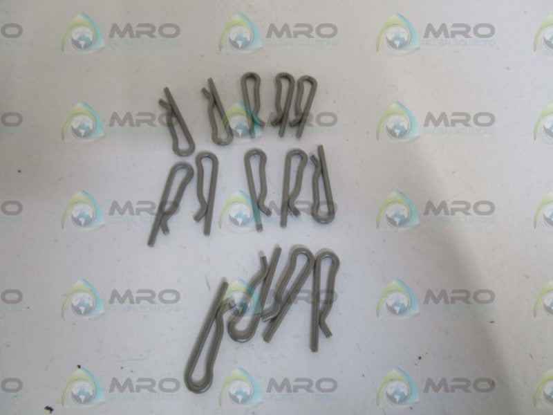LOT OF 14 FISHER 1/16"X7/8" COTTER SPRING 1A517937012 *NEW NO BOX*