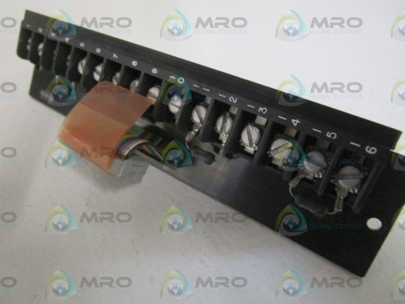 FISHER ROSEMOUNT ISOLATED INPUT PANEL 36A3886X072 *USED*