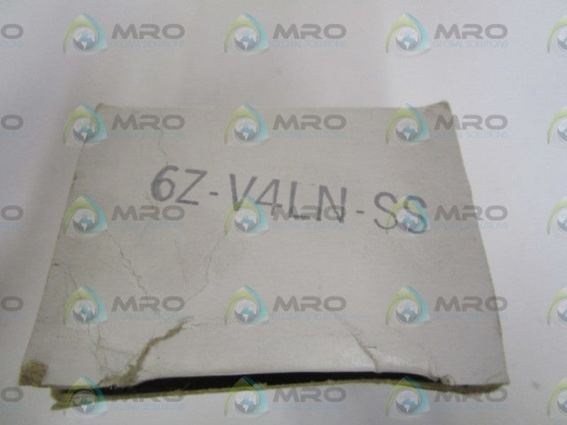 PARKER VALVE 6Z-V4LN-SS *NEW IN BOX*