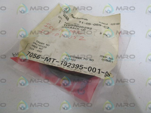 FISHER 3" BACK-UP RING 1V659605292 * NEW IN FACTORY BAG *