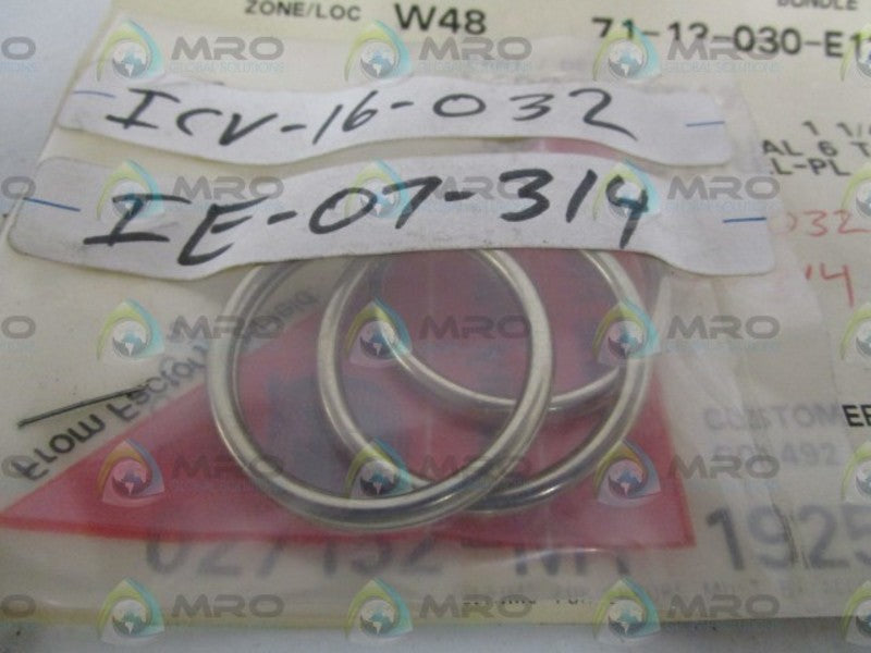 LOT OF 3 FISHER 1-1/4" DIA RING L19860K0012 *NEW IN FACTORY BAG*