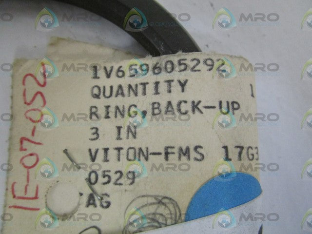 LOT OF 4 FISHER 3" BACK-UP RING 1V659605292 *NEW NO BOX*
