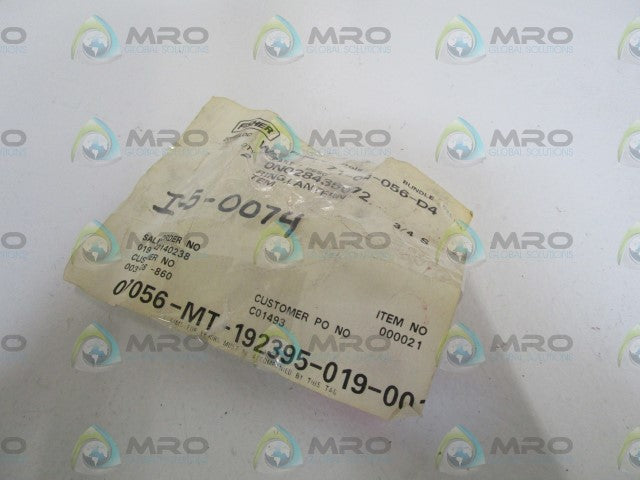 LOT OF 2 FISHER 3/4" LANTERN RING 0N028435072 *NEW IN FACTORY BAG*