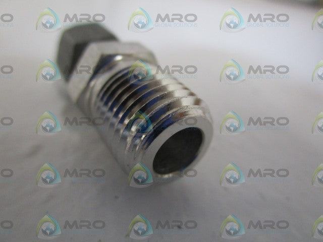 LOT OF 8 PARKER CONNECTOR 3-4FH-4BZ-SS *NEW NO BOX*