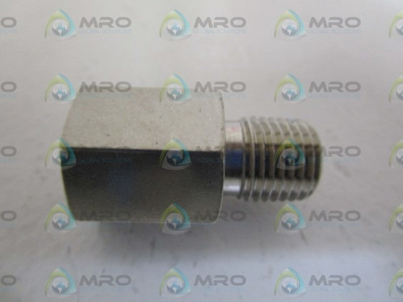 PARKER 1/4" X1/4" ADAPTER 4-4RA-SS *NEW NO BOX*