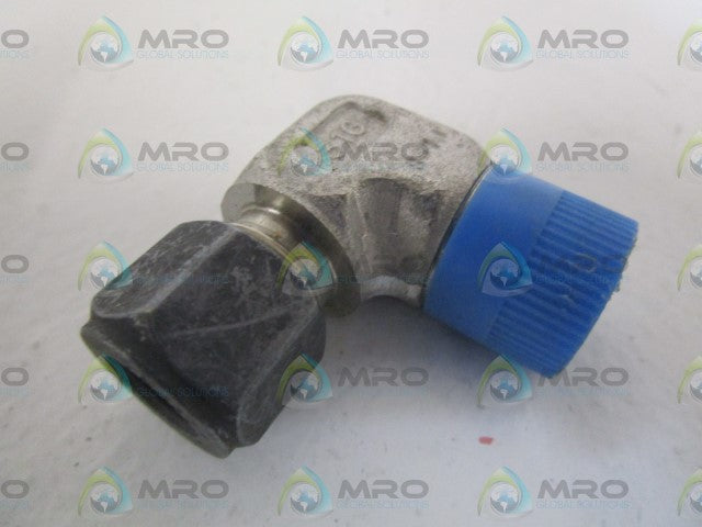 LOT OF 16 PARKER 3/8" X 3/8" MALE ELBOW 6-6CBZ-SS *NEW NO BOX*