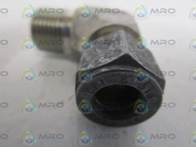LOT OF 16 PARKER 3/8" X 3/8" MALE ELBOW 6-6CBZ-SS *NEW NO BOX*