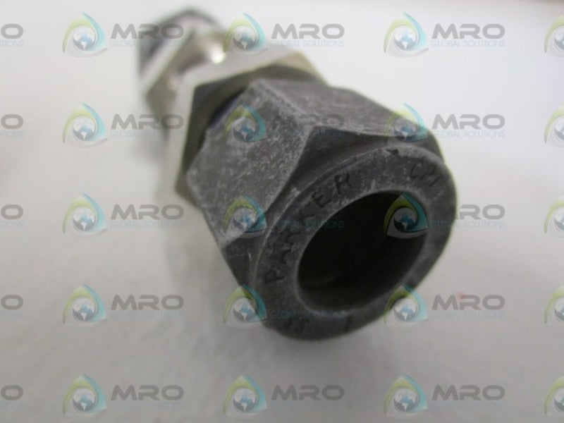 PARKER 1/2" TUBE BULKHEAD 8-8WBZ-SS *NEW NO BOX*