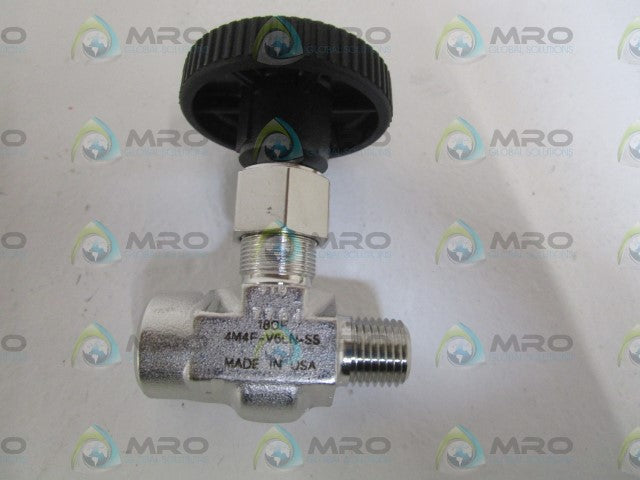 PARKER NEEDLE VALVE 4M4F-V6LN-SS *NEW IN BOX*