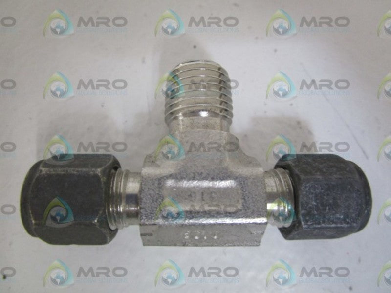 PARKER 1/4"x1/4" MALE BRANCH TEE 4-4-4SBZ *NEW NO BOX*