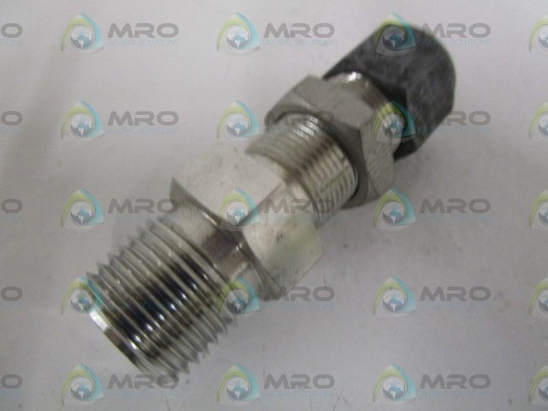 PARKER 1/2" UNION BULKHEAD 8-8FH2BZ-SS *NEW NO BOX*