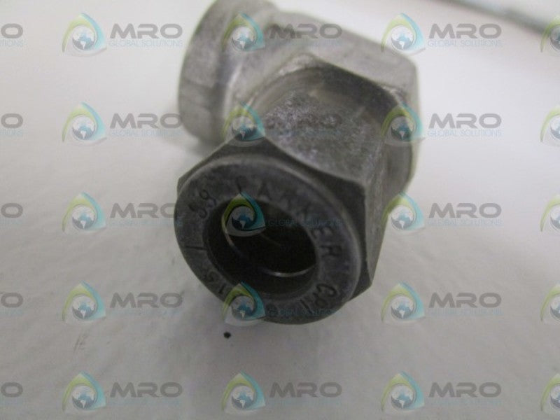 PARKER 3/8" X 3/8" FEMALE ELBOW 6-6-DBZ-S *NEW NO BOX*