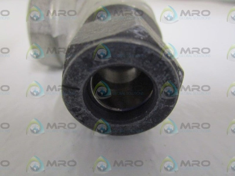 PARKER 1/2" X 1/2" FEMALE ELBOW 8-8-DBZ-S *NEW NO BOX*