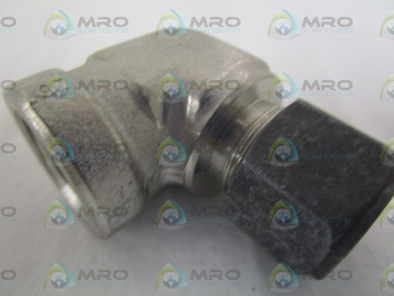 PARKER 1/2" X 1/2" FEMALE ELBOW 8-8-DBZ-S *NEW NO BOX*