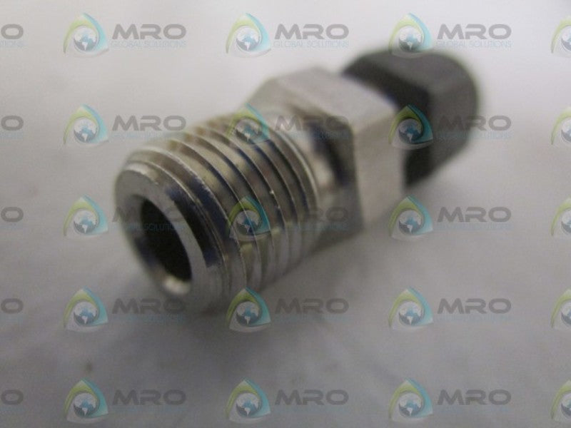 PARKER 1/8" T X 1/8" MALE CONNECTOR 2-2FBZ-SS *NEW NO BOX*