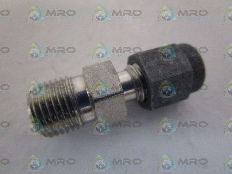 PARKER 1/8" T X 1/8" MALE CONNECTOR 2-2FBZ-SS *NEW NO BOX*