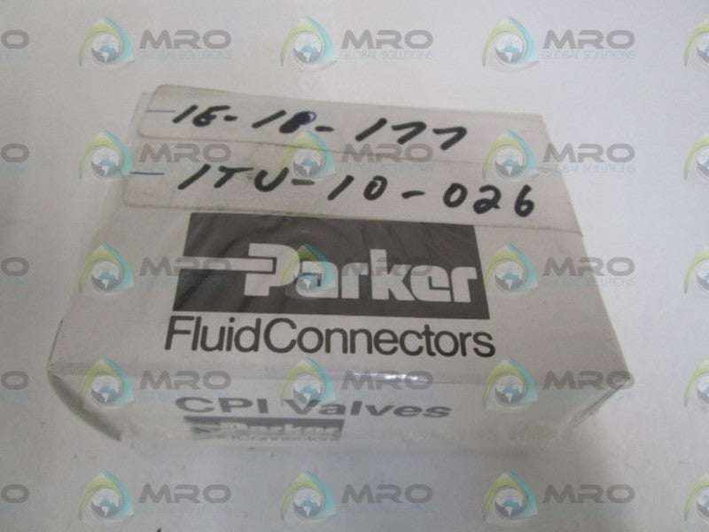 PARKER VALVE 2Z-V4LR-SS *NEW IN BOX*