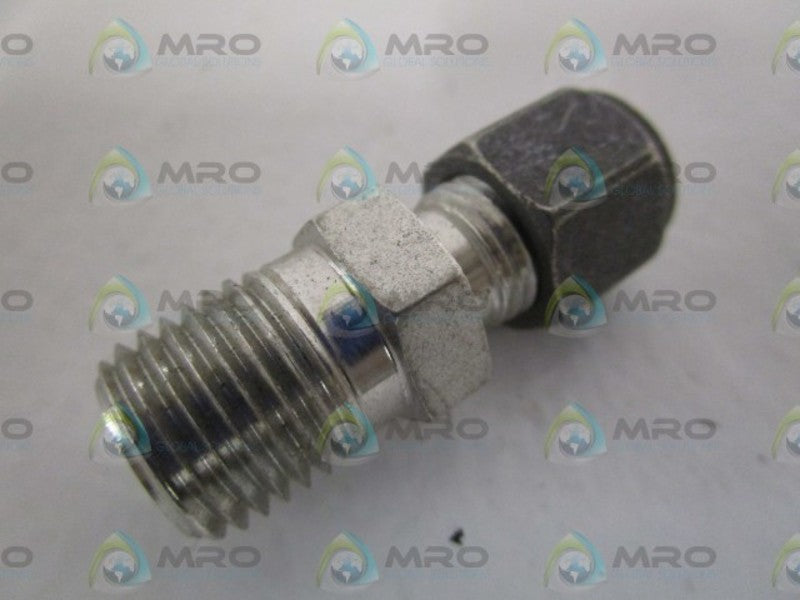 PARKER CONNECTOR 4-4-FH4BZ-SS *NEW NO BOX*