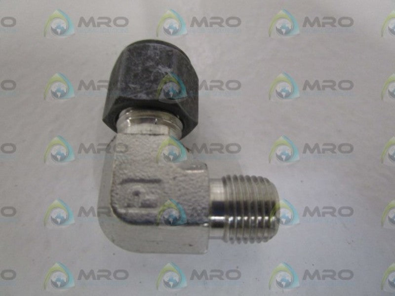 PARKER 1/4" X 1/8" MALE ELBOW 4-2-CBZ-SS *NEW NO BOX*