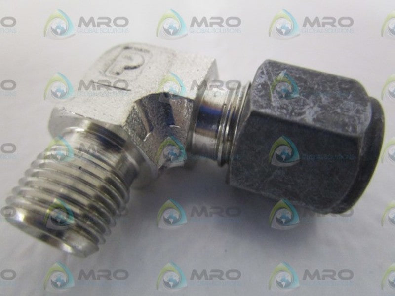 PARKER 1/4" X 1/8" MALE ELBOW 4-2-CBZ-SS *NEW NO BOX*