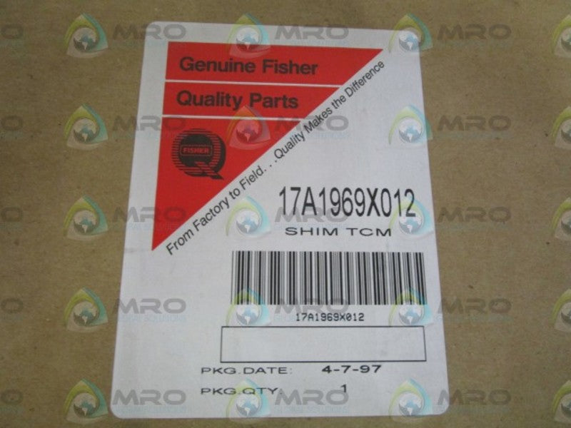 FISHER SHIM TCM 17A1969X012 *ORIGINAL PACKAGE*
