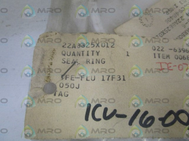 FISHER SEAL RING 22A8825X012 *NEW NO BOX*