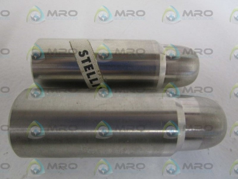 LOT OF 2 FISHER 3/4" PLUG 16A3337X012 *USED*