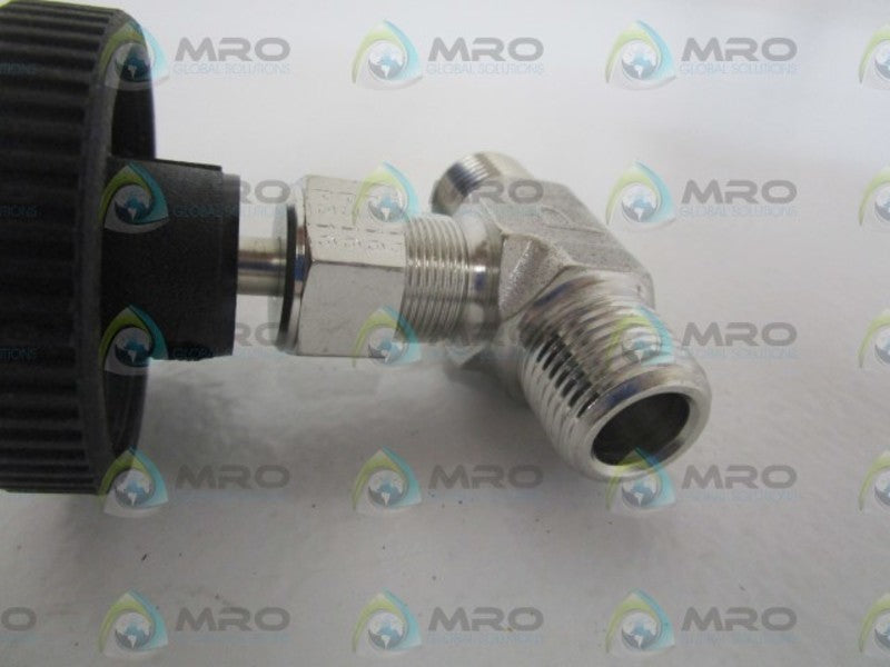 PARKER 3/8" NEEDLE VALVE 6Z-V6LN-SS *NEW NO BOX*