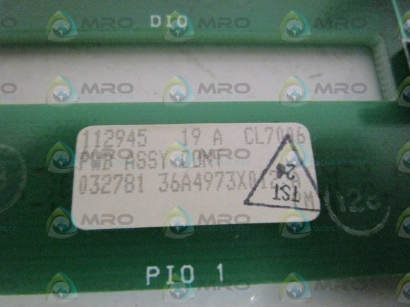 PROVOX BACKPLANE IAC 4 SLOT 36A4973X012 *NEW NO BOX*