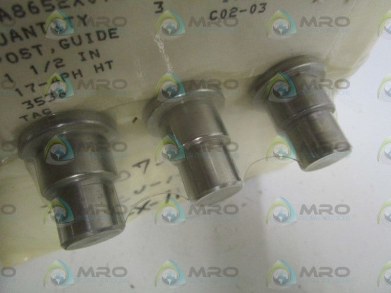 LOT OF 3 FISHER 1-1/2" GUIDE POST 17A8652X012 *ORIGINAL PACKAGE*