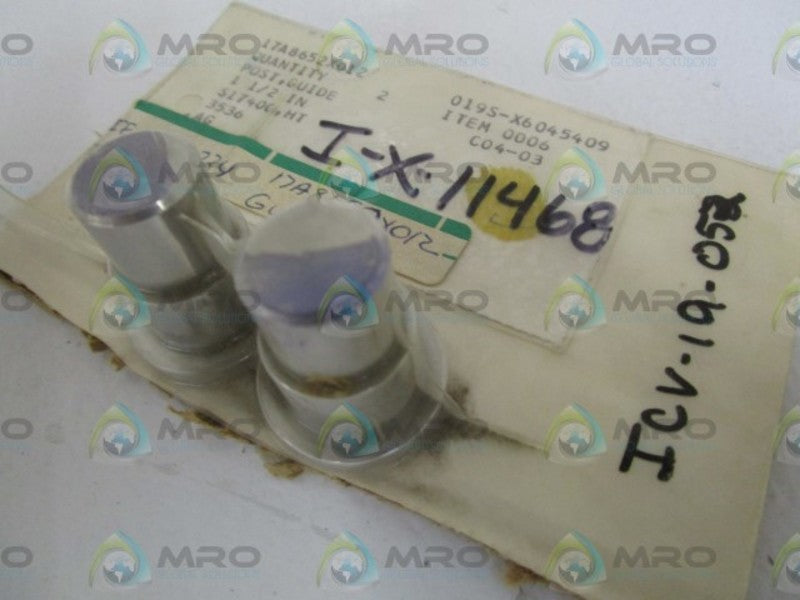 LOT OF 2 FISHER 1-1/2" POST GUIDE 17A8652X012 *ORIGINAL PACKAGE*