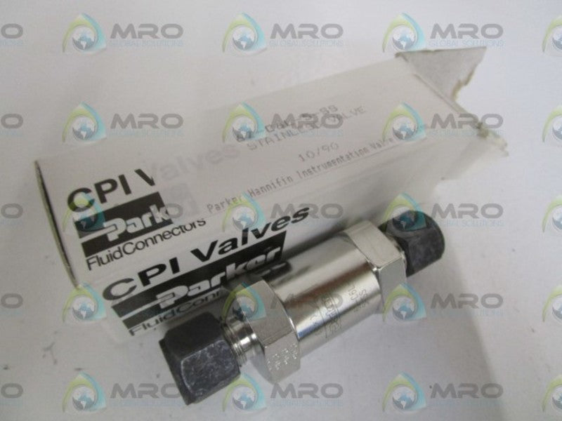 PARKER STAINLESS VALVE 6Z-C6L-5-SS *NEW IN BOX*
